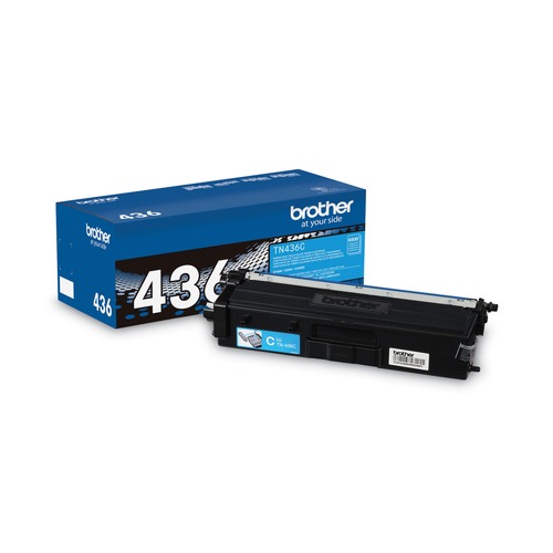 Ink & Toner | Brother TN436C TN436C 6,500 Page-Yield Super High-Yield Toner - Cyan image number 0