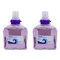 Hand Soaps | Boardwalk 5361-02-GCE00LP 1200 mL Lavender Foam Soap Refill - Cranberry Scent (2/Carton) image number 0