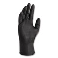 Disposable Gloves | Ansell 49275 G10 Kraken Grip 9.5 in. 6 mil Nitrile Gloves - Small/Black (1000/Carton) image number 1