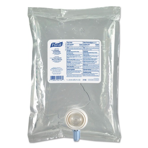 Hand Sanitizers | PURELL 2156-08 Advanced 1000 mL Hand Sanitizer Gel Refill for NXT Dispenser (8-Piece/Carton) image number 0