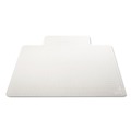  | Deflecto CM13113 36 in. x 48 in. Lipped Low Pile Carpet DuraMat Moderate Use Flat Chair Mat - Clear image number 2