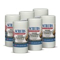 Labor Day Sale! Save $30 off $199! | SCRUBS 42230 10 in. x 12 in. 1-Ply Hand Cleaner Towels - Citrus Blue/White (6/Carton) image number 0