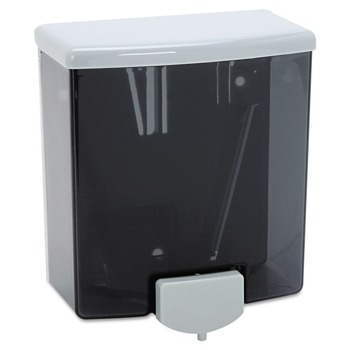 Bobrick ClassicSeries Surface Mounted Liquid Soap Dispenser - Black/Gray