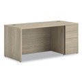 Office Desks & Workstations | HON H105897R.LKI1LKI1 10500 Series 66 in. x 30 in. x 29.5 in. Single Pedestal Desk - Kingswood Walnut image number 0