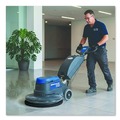 Cleaning & Janitorial Accessories | Boardwalk BWK4016BLA 16 in. Diameter Stripping Floor Pads - Black (5/Carton) image number 6
