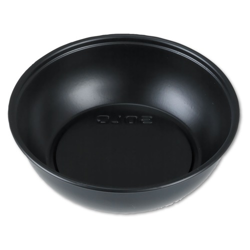 Just Launched | SOLO DSS5-0001 5.5 oz. Polystyrene Portion Cups - Black (250/Bag, 10 Bags/Carton) image number 0
