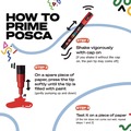 Permanent Markers | uni-ball PC5M8CSOFTCOLORS Medium Bullet Tip 1.8 mm/2.5 mm Water-Based Paint Markers - Assorted Colors (8/Set) image number 2