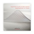 Office Jansan | Deflecto CM13113COM Duramat 36 in. x 48 in. Moderate Use Lipped Chair Mat Roll For Low Pile Carpet - Clear image number 6