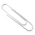 Office Jansan | ACCO A7072510G Jumbo Nonskid Premium Heavy-Gauge Wire Paper Clips - Silver (1000/Pack) image number 2