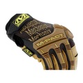 Work Gloves | Mechanix Wear LMP-75-009 M-Pact Leather Gloves - Medium 9 Tan/Black image number 2
