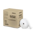 Cleaning & Janitorial Supplies | LoCor 26822 3.3 x 1200 ft. 2-Ply Jumbo Bath Tissue - White (1-Carton) image number 2