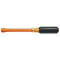 Nut Drivers | Klein Tools 646-9/16-INS 6 in. Hollow Shaft 9/16 in. Insulated Nut Driver image number 0