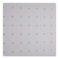  | Alera CM1J442FALEPL 46 x 60 Occasional Use Studded Chair Mat for Flat Pile Carpet - Clear image number 2