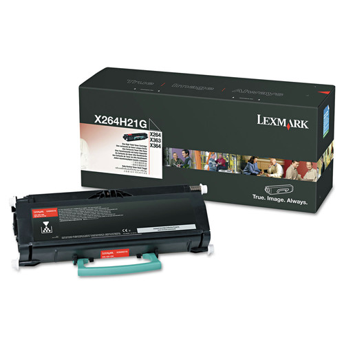 Ink & Toner | Lexmark X264H21G 9,000 Page-Yield High-Yield Toner - Black image number 0