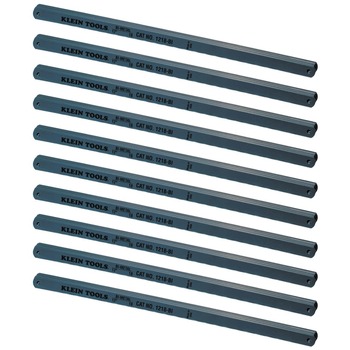 BLADES | Klein Tools 1218BI 12 in. 18 TPI Bi-Metal Blades (100-Pack)