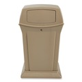 Trash & Waste Bins | Rubbermaid Commercial FG843088BEIG Ranger 35-Gallon Fire-Safe Structural Foam Container - Beige image number 0
