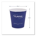 Cups and Lids | FLAVIA 25200018 10 oz. FLAVIA Design Hot Beverage Paper Cup - Blue (1000/Carton) image number 6