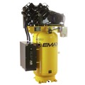 Presidents' Day Sale! Save $35 off $199 | EMAX ESP07V080V1 7.5 HP 80 Gallon 2-Stage Single Phase Industrial V4 Pressure Lubricated Solid Cast Iron Pump Plus Patented SILENT Air Compressor image number 1