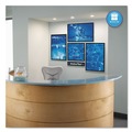Office Jansan | Quartet M3423 Matrix 34 in. x 23 in. Magnetic Boards - White/Silver image number 2