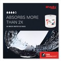 Cleaning & Janitorial Supplies | WypAll 34955 12.2 in. x 12.4 in. General Clean Jumbo Roll X60 Cloths - White (1/Carton) image number 4