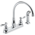 Delta 21996LF Windemere Two Handle Kitchen Faucet - Chrome image number 0