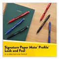 Pens | Paper Mate 2105705 0.7 mm HB (#2) Profile Mechanical Pencils - Black Lead/Assorted Barrel Colors (8/Pack) image number 3