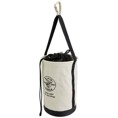 Cases and Bags | Klein Tools 5114DSC 17 in. Canvas Bucket with Drawstring Close image number 0