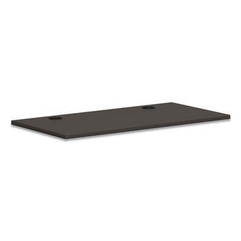 HON 48 in. x 24 in. Rectangular Mod Worksurface - Slate Teak
