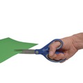 Office & Office Supplies | Westcott 17836 8 in. Long 3.25 in. Cut Length Scissors with Antimicrobial Protection - Straight Blue/Gray Handle (2/Pack) image number 3