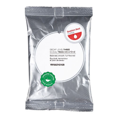 Coffee | Seattle's Best 12420867 Premeasured Coffee Packs, Decaf Portside Blend, 2 Oz Packet, 18/box image number 0