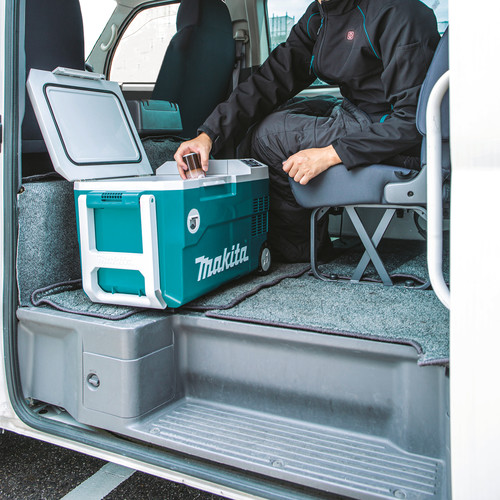 Makita DCW180Z 18V X2 LXT(R) Lithium-Ion, 12V/24V DC Auto, and AC Cooler/Warmer, Tool Only Makita USA - Product Details -DCW180Z