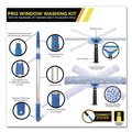 Cleaning Tools | Gritt Commercial GRI1376F182PK Pro Window Washing Kit with Squeegee, Washer and 6 ft Telescopic Pole, 18-in Wide Blade, 2/Kit image number 2