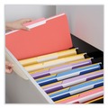 | Universal UNV15303 1/3-Cut Tabs Interior File Folders - Legal Size, Red (100/Box) image number 3