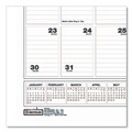 Calendars & Planners | House of Doolittle 334 22 in. x 31.25 in. 12-Month (Jan-Dec 2026) Bar Harbor Recycled Wirebound Monthly Wall Calendar - White/Blue/Gray Sheets image number 1