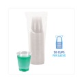 Customer Appreciation Sale - Save up to $60 off | Boardwalk BWKTRANSCUP12PK 12 oz. Polypropylene Plastic Cold Cups - Translucent (50 /Pack) image number 2