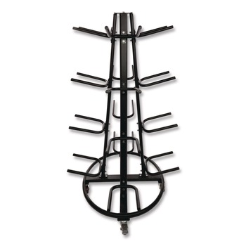 Champion Sports Champion Sports 31 in. x 31 in. x 66.5 in. Round Medicine Ball Tree - Black