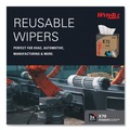 Cleaning & Janitorial Supplies | WypAll 41455 X70 9-1/10 in. x 16-4/5 in. Cloths - White (100/Box 10 Boxes/Carton) image number 8