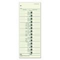 Office Jansan | TOPS 1259 3.5 in. x 9 in. 1-Side Time Clock Cards Replacement for M-33 (500/Box) image number 0
