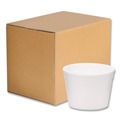 Food Trays, Containers, and Lids | WinCup 221994 4 oz Tall Style Foam Bowls - White (1000/Carton) image number 1