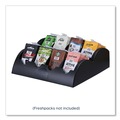 Breakroom Supplies | FLAVIA 25200000 13.6 in. x 13 in. x 4.4 in. 8-Compartment Small Merchandiser - Black image number 2