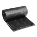 Cleaning & Janitorial Supplies | Boardwalk H4823RKKR01 10 Gallon 0.35 mil 24 in. x 23 in. Perforated Roll Low-Density Waste Can Liners - Black (50 Bags/Roll, 10 Rolls/Carton) image number 2
