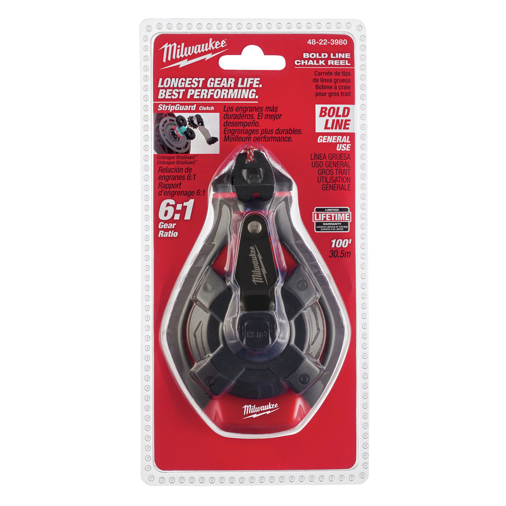 Milwaukee 48223980 100 ft. Bold Line CPO Outlets