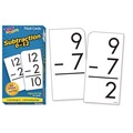 Office & Office Supplies | TREND T53103 3 in. x 6 in. Subtraction Skill Drill Flash Cards - Black and White (1-Set) image number 1