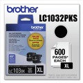 Ink & Toner | Brother LC1032PKS LC1032PKS Innobella 600 Page-Yield High-Yield Ink - Black (2/Pack) image number 1