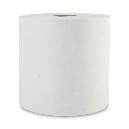 Cleaning & Janitorial Supplies | Boardwalk BWK17GREEN 8 in. x 800 ft. Green Universal Roll Towels - Natural White (6 Rolls/Carton) image number 0