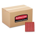 Cleaning Cloths | Rubbermaid Commercial FGQ62000RD00 HYGEN Microfiber 16 in. x 16 in. Cleaning Cloths - Red (12/Carton) image number 0