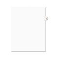 Customer Appreciation Sale - Save up to $60 off | Avery 01056 11 in. x 8.5 in. 10-Tab 56 Tab Titles Avery Style Preprinted Legal Exhibit Side Tab Index Dividers - White (25-Piece/Pack) image number 0