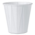  | SOLO 450-2050 3.5oz Paper Medical & Dental Treated Cups - White (100/Bag, 50 Bags/Carton) image number 0