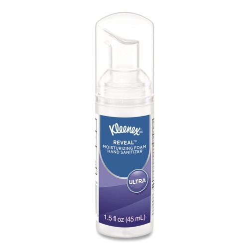 Cleaning & Janitorial Supplies | Kleenex 34604 1.5 oz. Pump Bottle Ultra Moisturizing Foam Hand Sanitizer - Unscented image number 0
