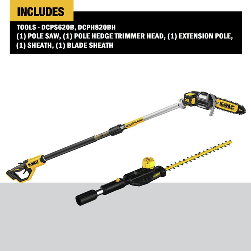 Dewalt pole hedge trimmer attachment 2025